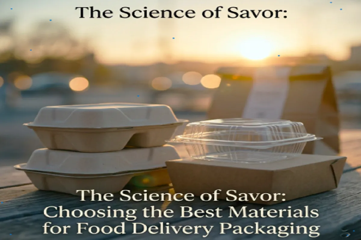 The Science of Savor Choosing the Best Materials for Food Delivery Packaging